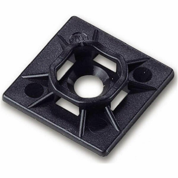 Vortex 45-MBUVB Cable Tie Mounting Base With Screw Hole - Black VO3863709